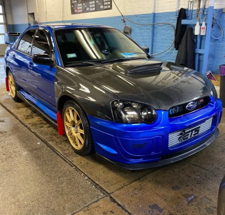 Subaru WRX STI, Finished